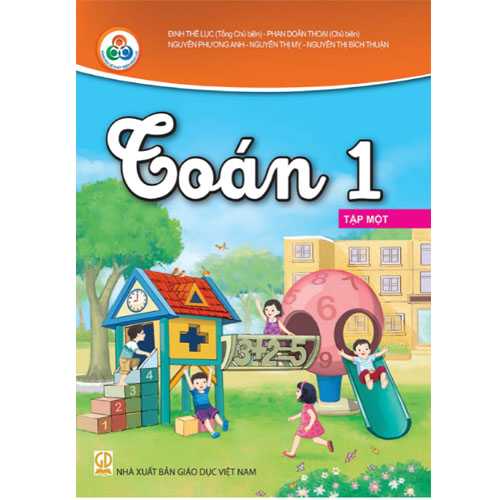Sách giáo khoa (SGK) - Toán Lớp 1 Tập 1 Cùng học để phát triển