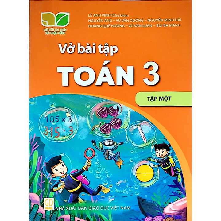 Sách giáo khoa (SGK) - Vở Bài Tập Toán Lớp 3 Tập 1 Kết nối tri thức với cuộc sống