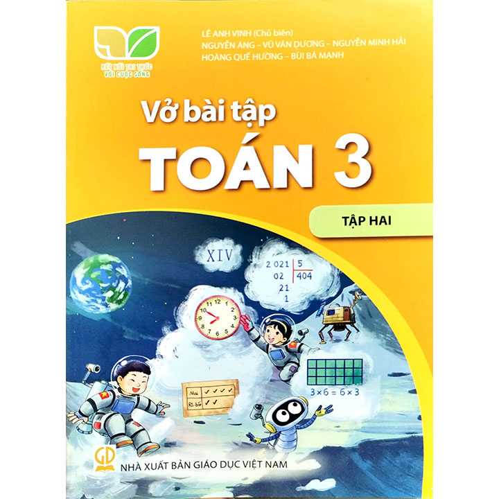 Sách giáo khoa (SGK) - Vở Bài Tập Toán Lớp 3 Tập 2 Kết nối tri thức với cuộc sống