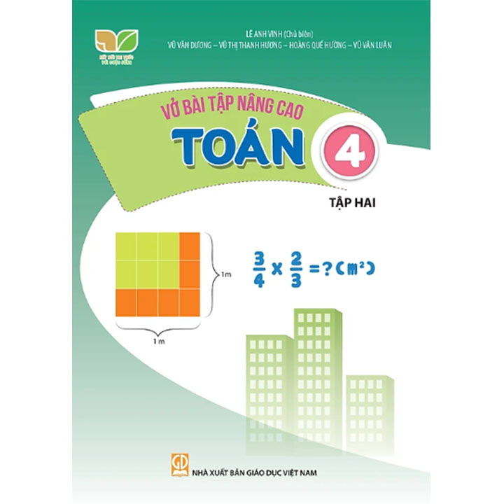 Sách giáo khoa (SGK) - Vở Bài Tập Toán Nâng Cao Lớp 4 Tập 2 Kết nối tri thức với cuộc sống