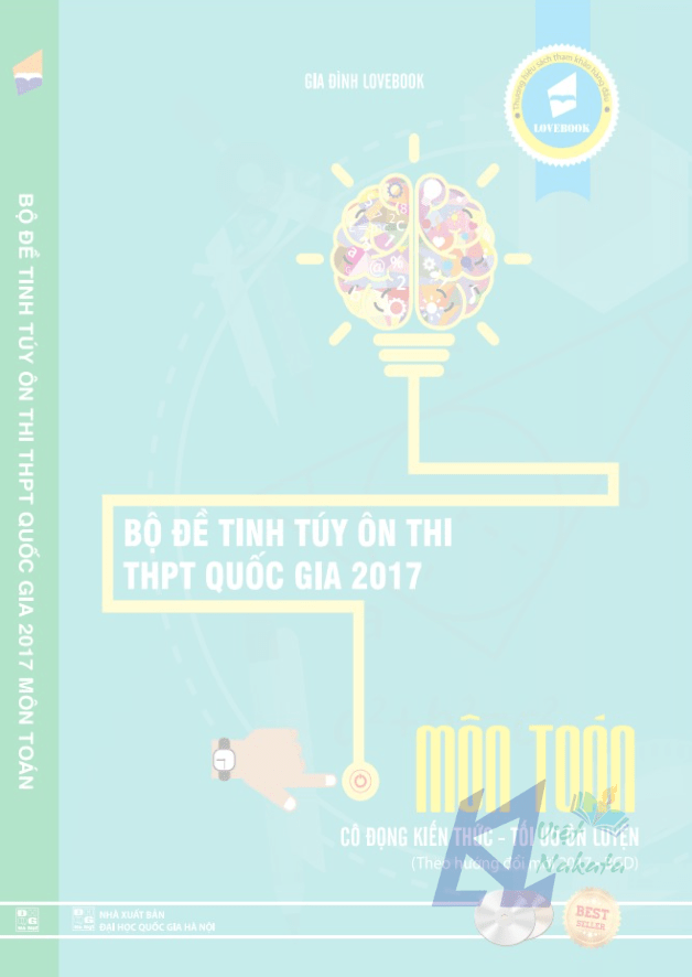 Bộ đề tinh túy ôn thi THPT Quốc gia 2017 môn Toán Lovebook