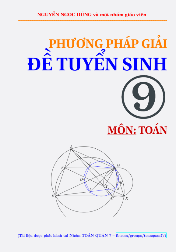 Phương pháp giải đề tuyển sinh vào môn Toán