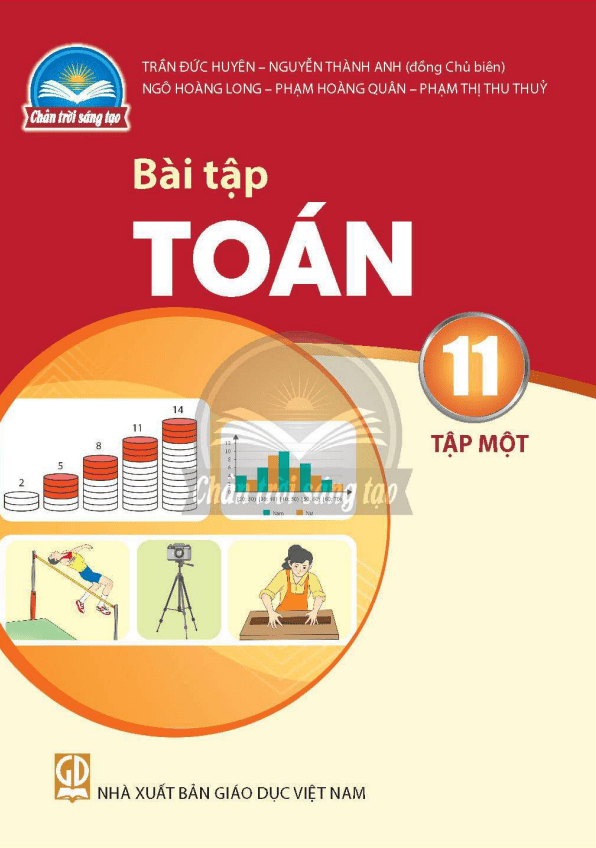 Sách bài tập lớp 11 môn Toán (tập 1) (Chân Trời Sáng Tạo)