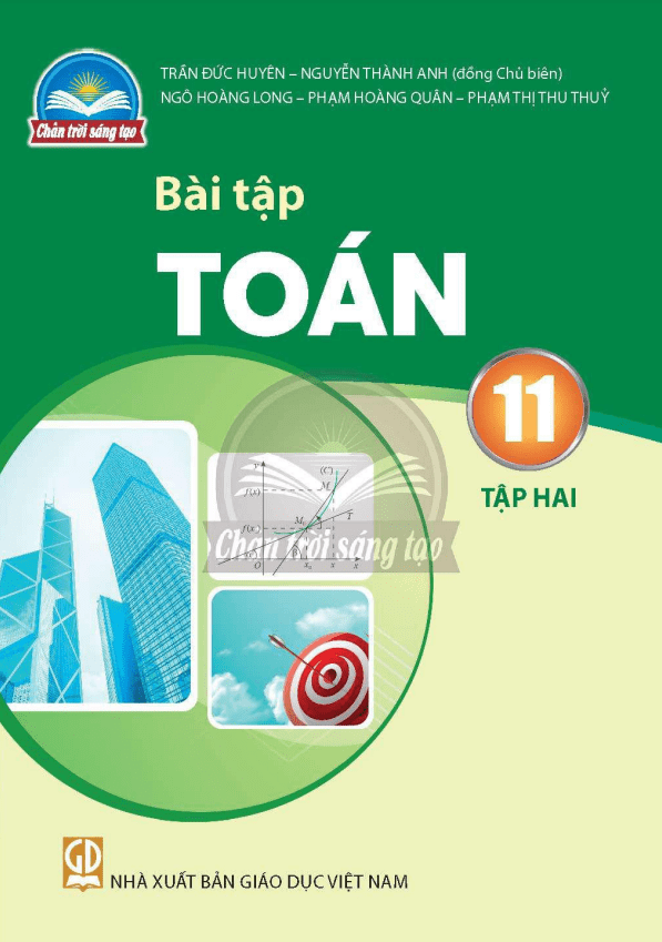 Sách bài tập lớp 11 môn Toán (tập 2) (Chân Trời Sáng Tạo)