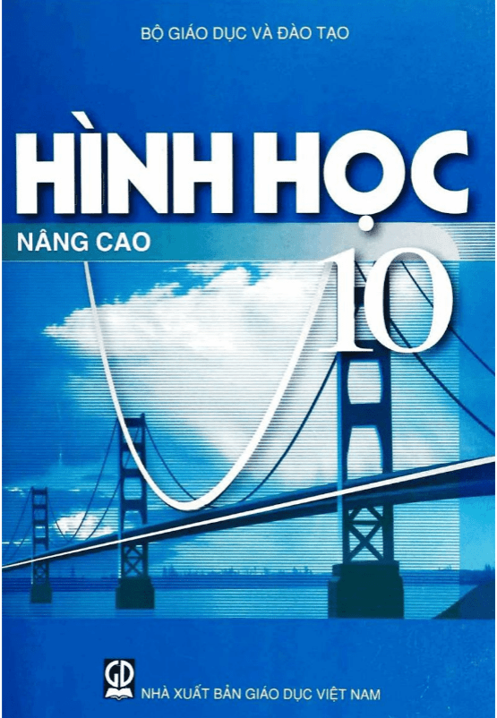 Sách giáo khoa Hình học 10 nâng cao