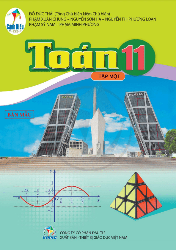 Sách giáo khoa lớp 11 môn Toán (tập 1) (Cánh Diều)