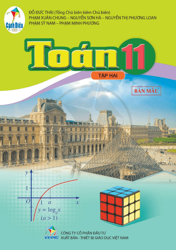 Sách giáo khoa lớp 11 môn Toán (tập 2) (Cánh Diều)