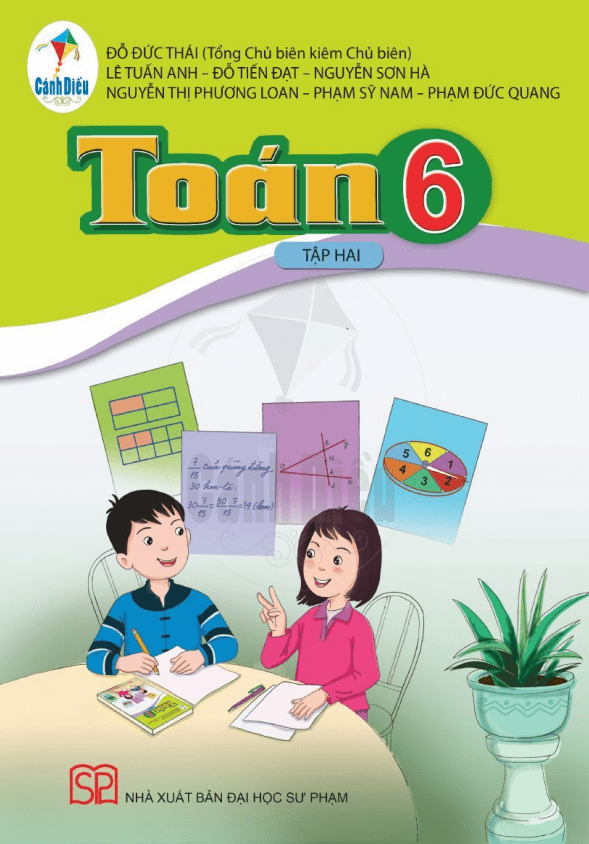 Sách giáo khoa lớp 6 môn Toán (tập 2) (Cánh Diều)
