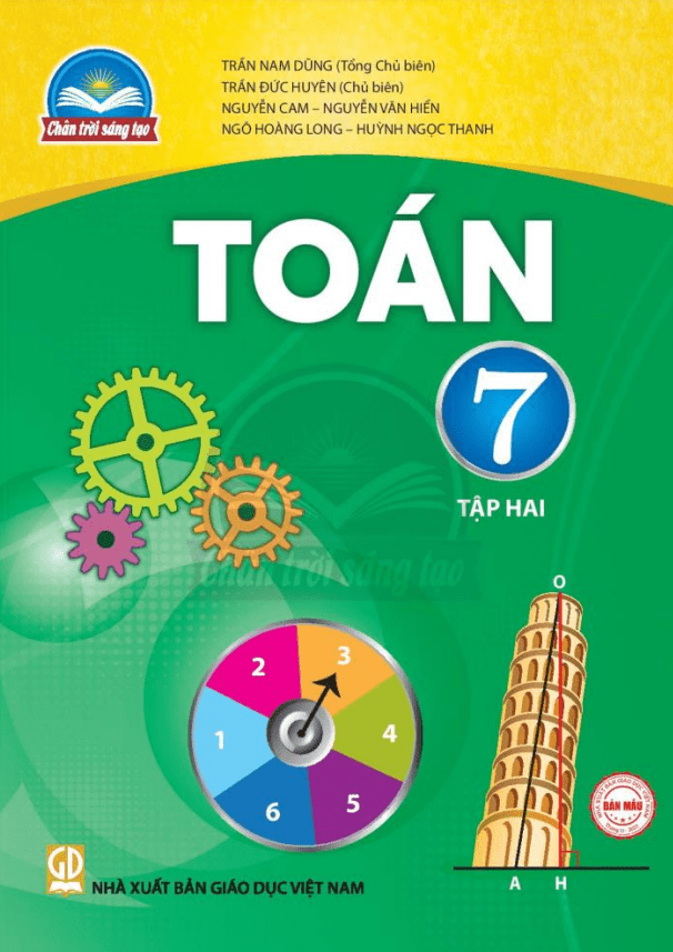 Sách giáo khoa lớp 7 môn Toán (tập 2) (Chân Trời Sáng Tạo)