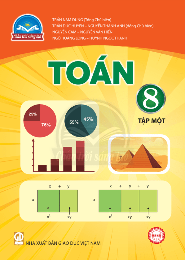 Sách giáo khoa lớp 8 môn Toán (tập 1) (Chân Trời Sáng Tạo)