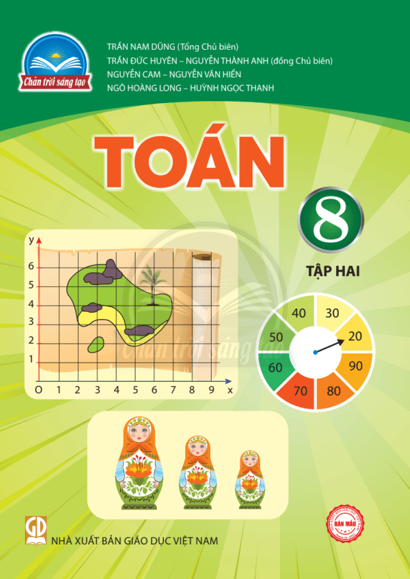 Sách giáo khoa lớp 8 môn Toán (tập 2) (Chân Trời Sáng Tạo)