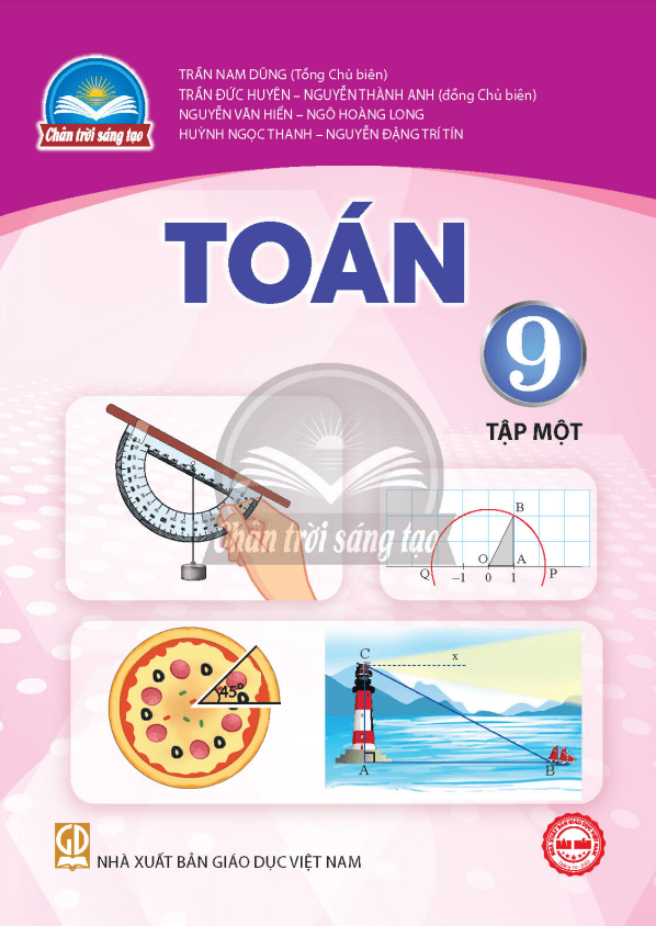 Sách giáo khoa lớp 9 môn Toán (tập 1) (Chân Trời Sáng Tạo)