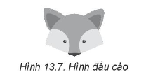  Vẽ hình đầu cáo như Hình 13.7
