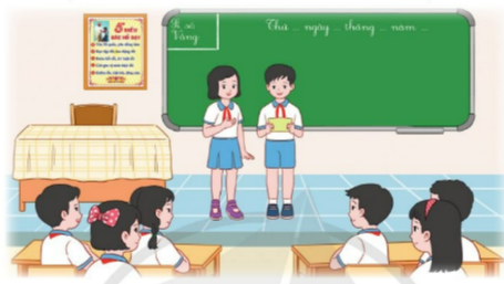 Bày tỏ cảm nghĩ của em khi thực hiện khảo sát cảnh quan trường 