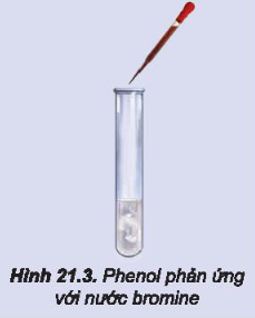... Nước bromine mất màu và xuất hiện kết tủa trắng. Hãy giải thích hiện tượng xảy ra và viết phương trình hoá học của phản ứng.