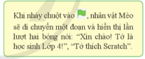 Để tạo chương trình Giới thiệu về bản thân, em hãy thực hiện lần lượt các bước sau