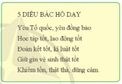Em hãy thực hiện các công việc sau