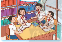 Quan sát và cho biết các bạn trong tranh thực hiện quyền của trẻ em như thế nào?