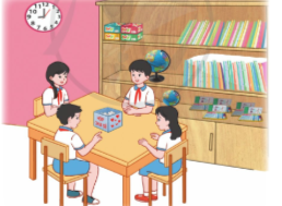 Viết điều em mong muốn về mối quan hệ, cách ứng xử của em với các bạn trong lớp rồi bỏ vào chiếc hộp.  Cùng đọc và thảo luận về những điều đã viết.