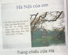 Màu sắc trên trang chiếu