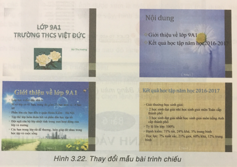 Thực hành thêm màu sắc cho bài trình chiếu