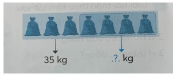 Hỏi 4 bao gạo có bao nhiêu kg gạo