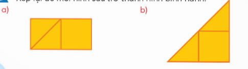 Giải toán lớp 4 chân trời bài 54 Hình bình hành