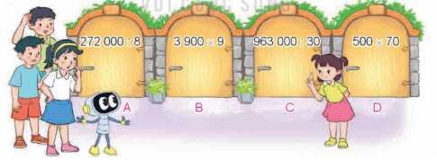 Giải bài tập 3 trang 34 sách giáo khoa (SGK) toán lớp 4 tập 2 Kết nối