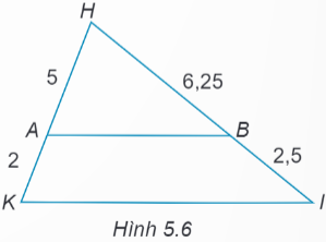 Cho Hình 5.6. Chứng minh rằng AB // KI.
