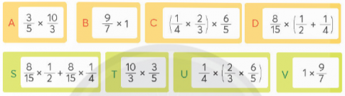 Giải toán lớp 4 chân trời bài 74 Phép nhân phân số