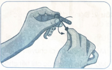 Điền các cụm từ “Lắp vít” và “Tháo vít” vào chỗ trống thích hợp dưới mỗi hình sau đây.