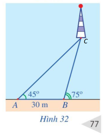 Giải bài 2 Giải tam giác. Tính diện tích tam giác