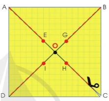 Cùng bạn làm chong chóng theo các bước dưới đây