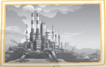 Hãy viết nội dung mô tả nguyên nhân gây ô nhiễm nguồn nước trong các hình dưới đây.