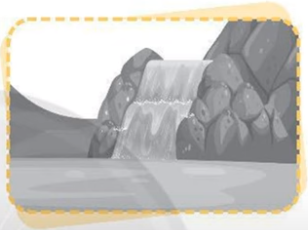 Hãy quan sát các hình dưới đây và cho biết nước ở thể nào. Viết câu trả lời vào chỗ (...).