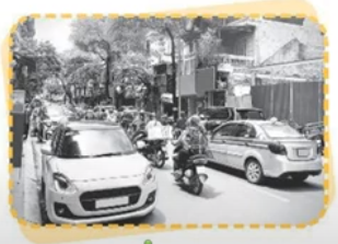 Viết nội dung mô tả nguyên nhân gây ô nhiễm không khí trong các hình dưới đây.