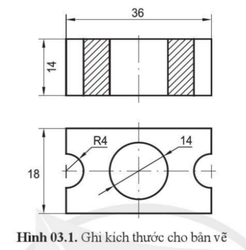 Giải bài Ôn tập Chủ đề 3 Vẽ kĩ thuật cơ sở