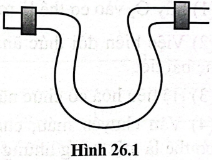 Vì sao trên đường dẫn khí/hơi có những đoạn người ta làm cong (hình 26.1)?