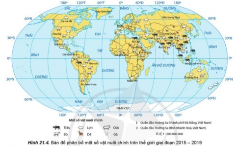 Giải bài 21 Địa lí các ngành nông nghiệp, lâm nghiệp, thủy sản