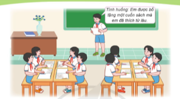 Nhận xét phần thể hiện cảm xúc của các bạn. Chia sẻ cảm nghĩ của em sau khi tham gia trò chơi.