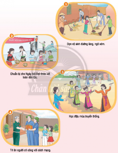 Chia sẻ những hoạt động kết nối cộng đồng ở địa phương em