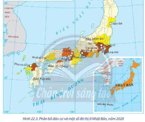  Nhận xét sự thay đổi về số dân, tỉ lệ gia tăng dân số và cơ cấu dân số theo nhóm tuổi của Nhật Bản, giai đoạn 2000- 2020.  - Trình bày những đặc điểm của dân cư có ảnh hưởng như thế nào đến sự phát triển kinh tế- xã hội của Nhật Bản.