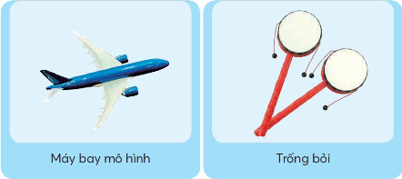 Em hãy cho biết đâu là đồ chơi dân gian trong những hình ảnh dưới đây