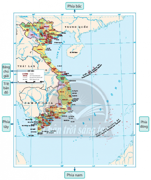 bắc, nam, đông, tây trên bản đồ. - Kể tên các dãy núi và cao nguyên của vùng Trung du và miền núi Bắc Bộ.
