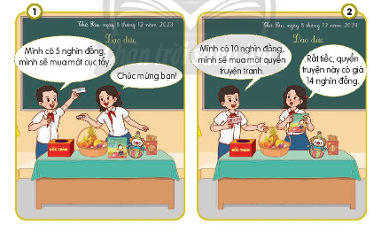 Tham gia trò chơi Đi chợ và trả lời câu hỏi 