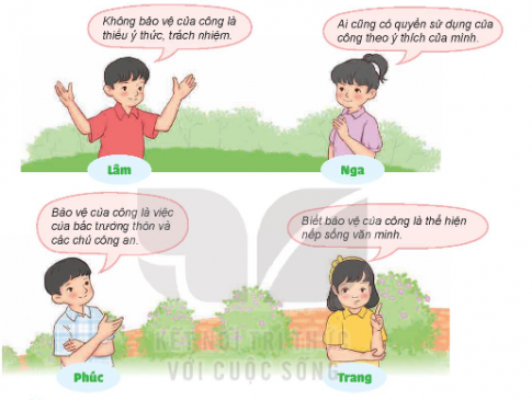 Em đồng tình hay không đồng tình với ý kiến của bạn nào? Vì sao? 