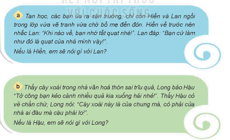 Xử lí tình huống 