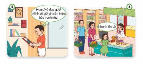 Em đồng tình hay không đồng tình với lời nói, việc làm nào sau đây? Vì sao?