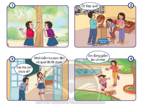 Em đồng tình hay không đồng tình với việc làm nào sau đây? Vì sao?