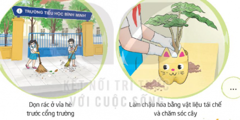 Lập kế hoạch giữ gìn trường học xanh, sạch, đẹp